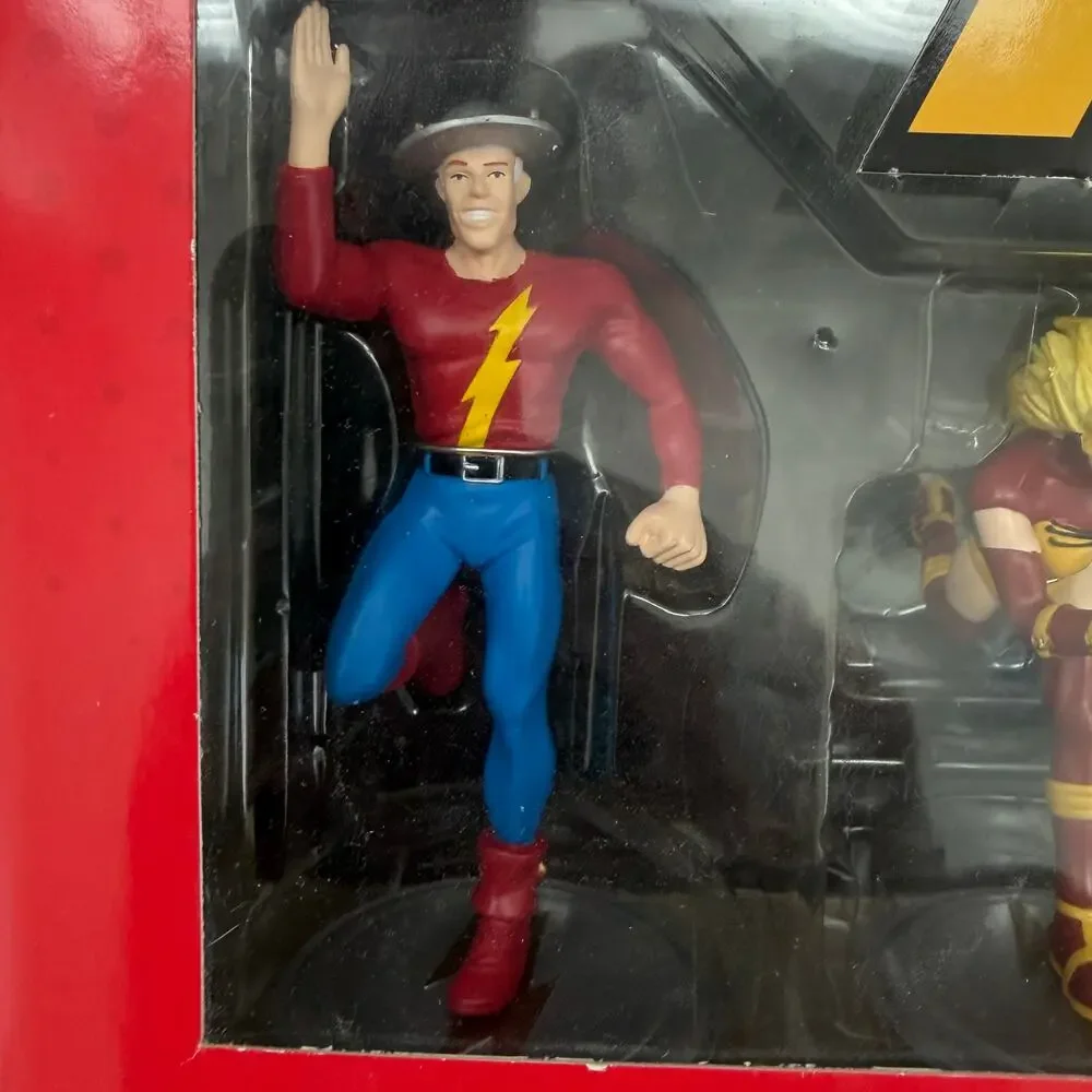 The Flash Seven-Piece PVC Set DC Direct 2000 NEW IN BOX